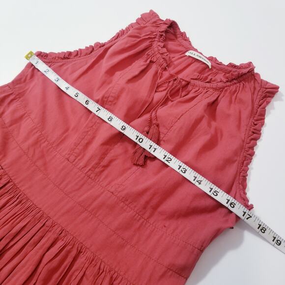 Ulla Johnson Tassels  Midi Dress with Pockets - Picture 6 of 13